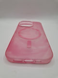 OtterBox iPhone 15 Pro Case Figura Silicone MagSafe Teaberry Pink RRP £47.99