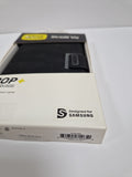 OtterBox Samsung Galaxy S23+ Case Strada Via Series Folio Flip Black RRP £24.99