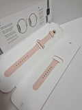 Official Apple Watch Sport Band 40mm Pink Sand Rose Gold Pin S/M & M/L Open Box