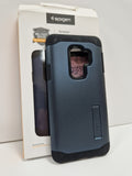 Spigen Samsung Galaxy S9+ Case Slim Armor Kickstand Back Cover Metal Slate