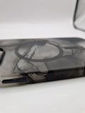 OtterBox iPhone 14 Pro Max Case Figura Silicone MagSafe Argent Black RRP £44.95
