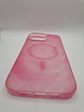 OtterBox iPhone 15 Pro Max Case Figura Silicone MagSafe Teaberry Pink RRP £47.99