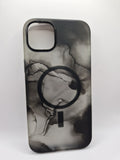 OtterBox iPhone 14 Plus Case Figura Silicone MagSafe Argent Black RRP £44.95