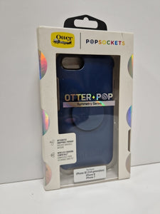 OtterBox iPhone 8 7 SE 2nd Gen Case Otter+Pop Symmetry Series Back Cover Navy