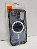Spigen iPhone 16 Ultra Hybrid Magfit Case Magsafe Zero One Dark Grey