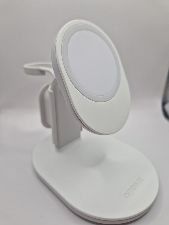 OtterBox 3-in-1 Charging Station MagSafe 7.5W iPhone Airpods Apple Watch White