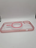 OtterBox iPhone 15 Case Lumen Series MagSafe Back Cover Anemone Pink RRP £47.99