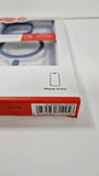 Tech21 iPhone 14 Pro Case MagSafe FlexQuartz Back Cover Clear / Blue