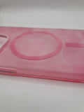OtterBox iPhone 15 Pro Case Figura Silicone MagSafe Teaberry Pink RRP £47.99