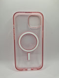 OtterBox iPhone 15 Case Lumen Series MagSafe Back Cover Anemone Pink RRP £47.99