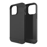 GEAR4 iPhone 13 Pro Max Case Havana D3O® Drop Protection Back Cover BLACK