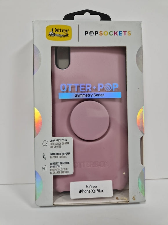 OtterBox iPhone XS Max Case Otter+Pop Symmetry Series Mauveolous Pink RRP £34.99