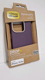 OtterBox iPhone 15 Pro Case Symmetry Cactus Leather MagSafe Plum Luxe RRP £40.99