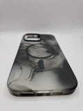 OtterBox iPhone 14 Pro Max Case Figura Silicone MagSafe Argent Black RRP £44.95