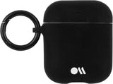 Case for AirPods Gen 1 & 2 by Case-Mate Hook Ups with Clip Matte Black