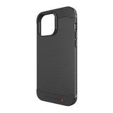 GEAR4 iPhone 13 Pro Max Case Havana D3O® Drop Protection Back Cover BLACK