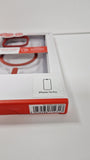 Tech21 iPhone 14 Pro Case MagSafe FlexQuartz Back Cover Clear / Ruby Red