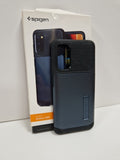 Spigen Samsung Galaxy S20 Case Slim Armor Kickstand Back Cover Metal Slate