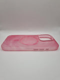 OtterBox iPhone 15 Pro Case Figura Silicone MagSafe Teaberry Pink RRP £47.99