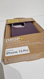 OtterBox iPhone 15 Pro Case Symmetry Cactus Leather MagSafe Plum Luxe RRP £40.99