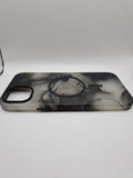 OtterBox iPhone 14 Plus Case Figura Silicone MagSafe Argent Black RRP £44.95