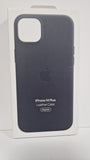 Official Apple iPhone 14 Plus Case Leather Magsafe Midnight MPP93ZM/A - Open Box