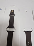 Official Apple Watch Sport Band 42mm Cocoa Gold Pin S/M & M/L – Open Box