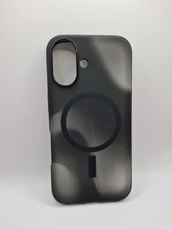 OtterBox iPhone 16 Case Figura Silicone MagSafe Solar Wind Black RRP £48