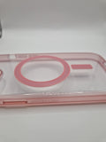 OtterBox iPhone 15 Case Lumen Series MagSafe Back Cover Anemone Pink RRP £47.99