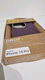 OtterBox iPhone 15 Pro Case Symmetry Cactus Leather MagSafe Plum Luxe RRP £40.99