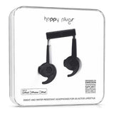 Happy Plugs Sports Wired In-Ear Earphones - Black