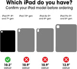 OtterBox iPad 9th 8th 7th Gen 10.2" Case Symmetry Folio Black
