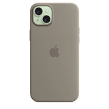 Official Apple iPhone 15 Plus Case Silicone MagSafe Clay - Unboxed