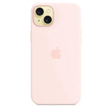 Official Apple iPhone 15 Plus Case Silicone MagSafe Light Pink - Unboxed