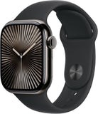 Official Apple Watch Sport Band 42mm Dark Grey Graphite Pin S/M & M/L – Open Box