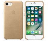 Official Apple iPhone 7 8 SE 2nd / 3rd Gen Leather Case Tan Cover MMY72ZM/A