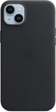 Official Apple iPhone 14 Plus Case Magsafe Silicone Leather Clear Case