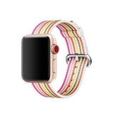 Official Apple Watch Woven Nylon Strap 42mm Pink Stripe MRHD2AM/A Spring 2018