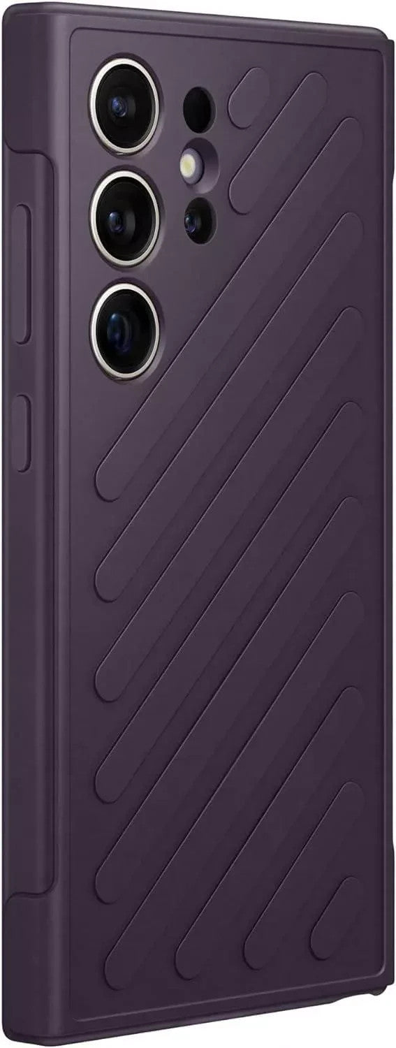 Official Samsung Galaxy S24 Ultra Case Shield Case Back Cover Dark Violet