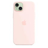 Official Apple iPhone 15 Plus Case Silicone MagSafe Light Pink - Unboxed