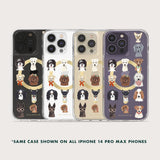 Rifle Paper Co iPhone 14 Pro Max Case MagSafe 12ft Drop Protection Dog Days