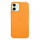 Official Apple iPhone 12 mini Case Leather Magsafe California Poppy MHK63ZM/A