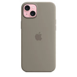 Official Apple iPhone 15 Plus Case Silicone MagSafe Clay - Unboxed