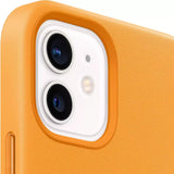 Official Apple iPhone 12 mini Case Leather Magsafe California Poppy MHK63ZM/A