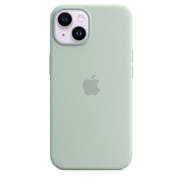 Official Apple iPhone 14 Plus Case Silicone MagSafe Succulent MPTC3ZM/A Open Box