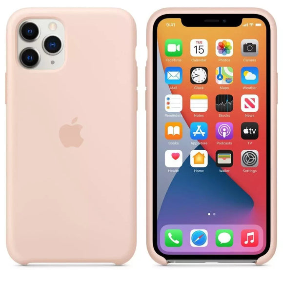 Official Apple  iPhone 11 Pro Case Silicone Back Cover Sand Pink MWYM2ZM/A
