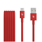 Beats USB-A to USB-C Cable 1.5m Woven Fast Charge Rapid Red