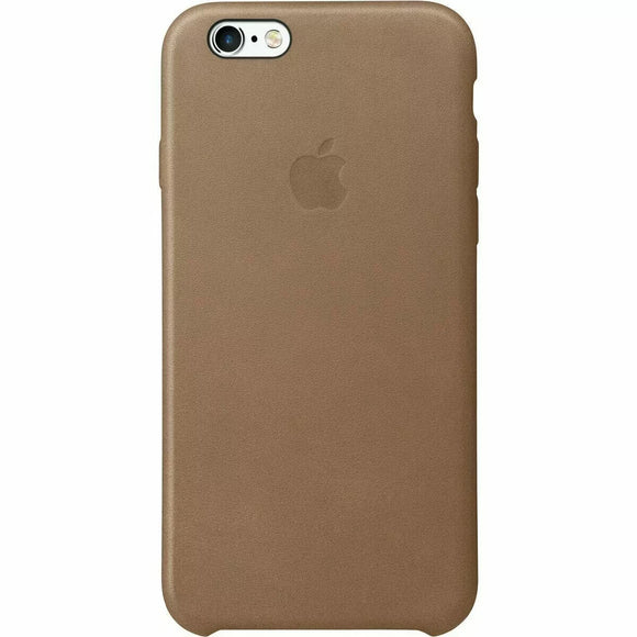 Official Apple iPhone 6 Plus / 6s Plus Case Genuine Leather Back Cover Brown