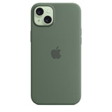 Official Apple iPhone 15 Plus Case Silicone MagSafe Cyprus Green - Unboxed