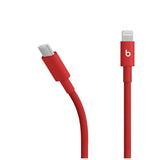Beats Lightning to USB-C Cable 1.5m Woven Fast Charge Red